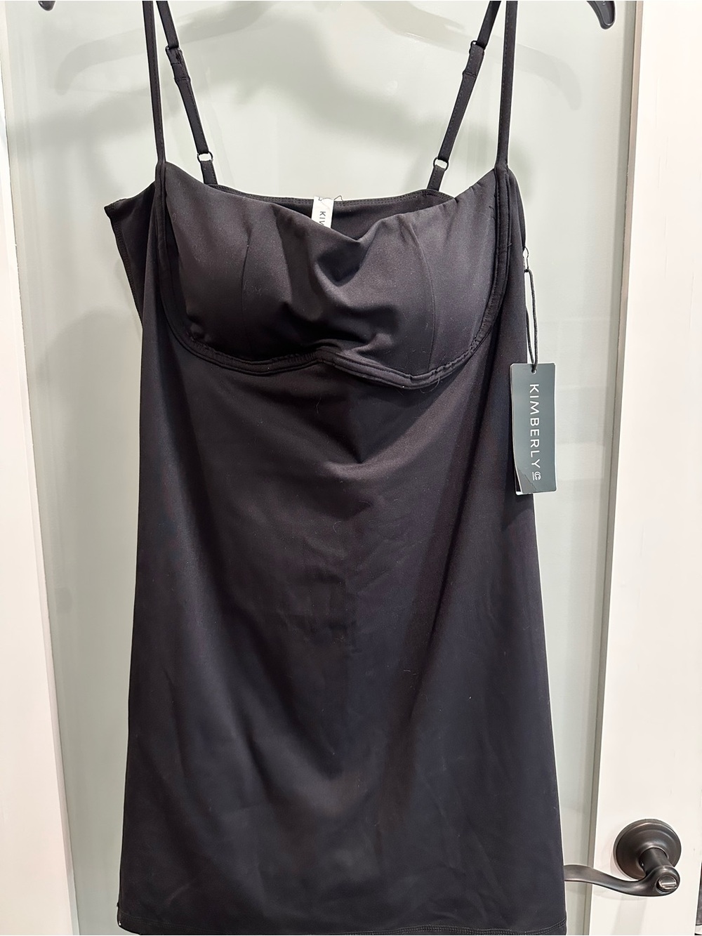 Kimberly Black Slip Dress - Women's Intimates